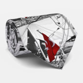 Cravate Drapeau turc - Al Sancak (Roulé)