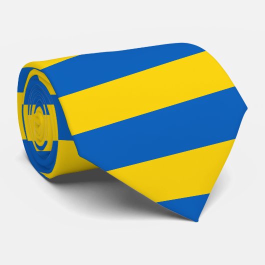Cravate Drapeau Ukraine (Roulé)