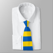 Cravate Drapeau Ukraine (Attaché)