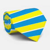 Cravate Drapeau ukrainien (Roulé)
