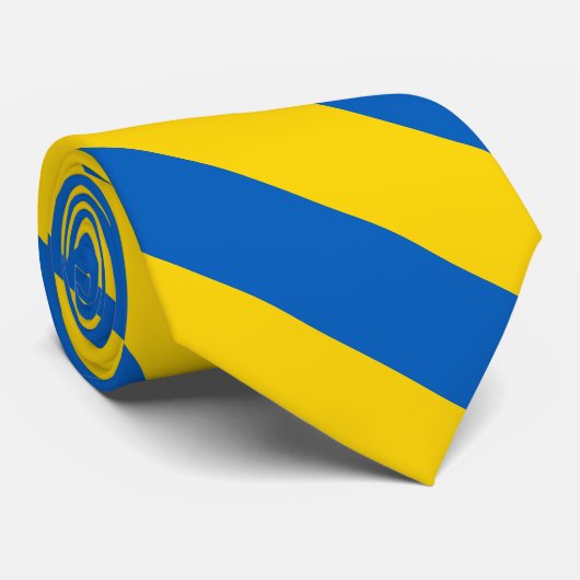 Cravate Drapeau ukrainien (Roulé)