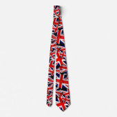 Cravate Drapeau Union Jack British England UK (Dos)