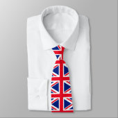 Cravate Drapeau Union Jack du Royaume-Uni (Attaché)