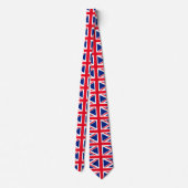 Cravate Drapeau Union Jack du Royaume-Uni (Dos)