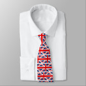 Cravate Drapeau Union Jack - Royaume-Uni (Attaché)