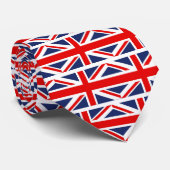 Cravate Drapeau Union Jack - Royaume-Uni (Roulé)