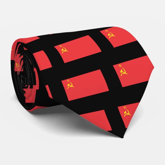 Cravate Drapeau URSS (Roulé)