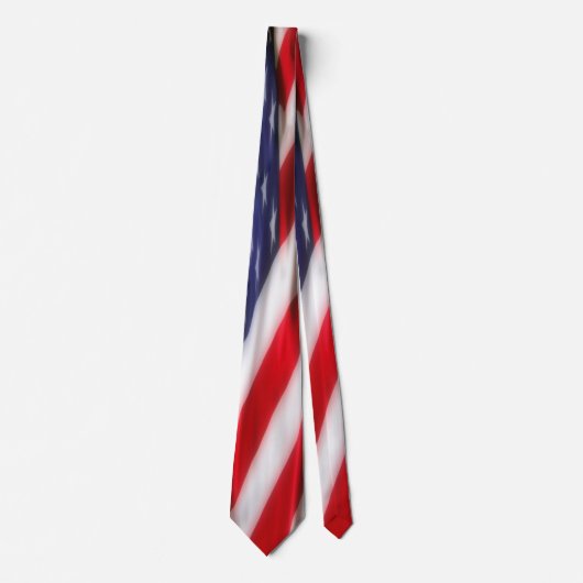 Cravate Drapeau USA (Devant)