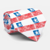 Cravate Drapeau vintage du Chili (Roulé)