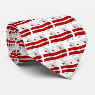 Cravate Drapeau Washington D.C.