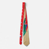 Cravate Drapeaux de l'inspiration (Wallis et Futuna) (Dos)