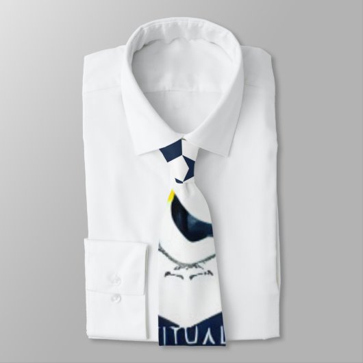 Cravate Drapeaux D'Inspiration (Antarctique) (Attaché)