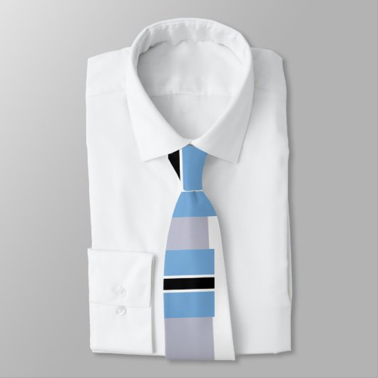 Cravate Drapeaux D'Inspiration (Botswana) (Attaché)