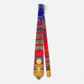 Cravate Dreamland psychédélique (Devant)