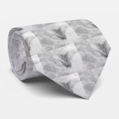 Cravate - Dreamy Butterfly - Grey (Roulé)