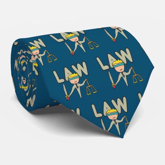 Cravate Droit des avocats (Roulé)