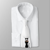 Cravate Drôle Accrocher sur le chat (Attaché)