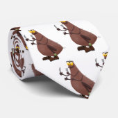 Cravate Drôle affamé pulette affamée dessin animé (Roulé)