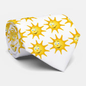 Cravate drôle avec le beau visage de sourire du (Roulé)