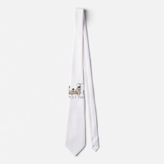 Cravate Drôle Camels de la Journée de la Humpe à Monocles (Devant)