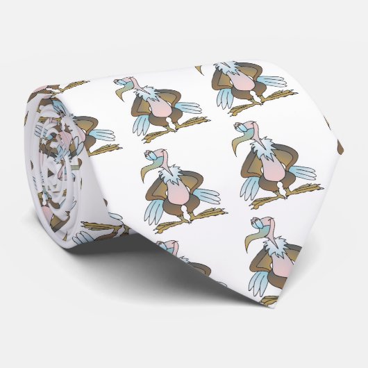 Cravate drôle de buzzard (Roulé)