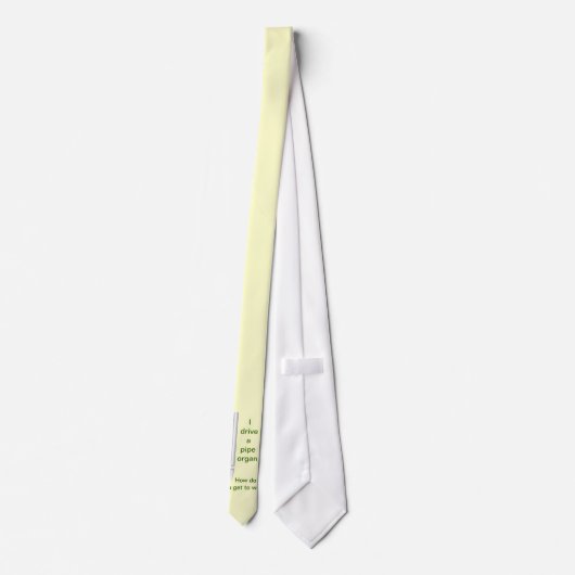 Cravate drôle d'organe (Dos)