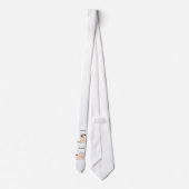 Cravate Drôle Inhale Exhale Chien (Dos)