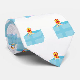 Cravate Drôle mignon St Nicholas Sinterklaas Art pour enfa