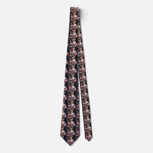 Cravate Drôle PDG Exécutif Boss Attorney Neckties (Devant)