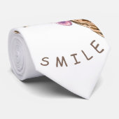 Cravate Drôle Tongue Giraffe Sortie et lavabo Jouant - Sou (Roulé)