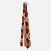 Cravate drôles de chameau à thème désert partout (Dos)