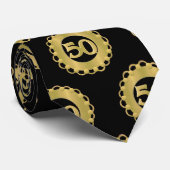 Cravate du 50e anniversaire de l'or (Roulé)