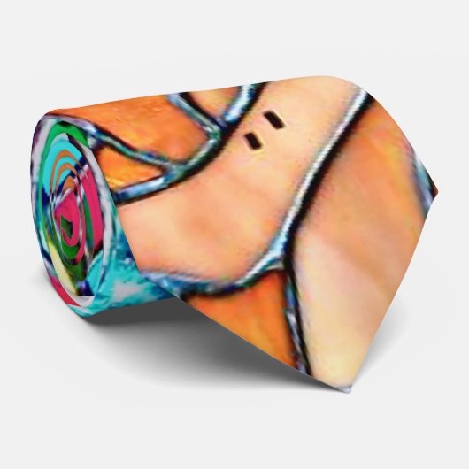 cravate du château de Stainglass (Roulé)