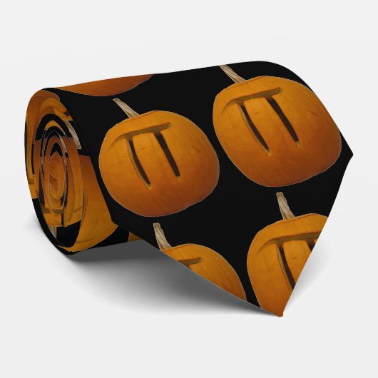 Cravate du citrouille pi (Roulé)