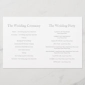 Cravate du coeur les programmes de mariage du noeu (Dos)
