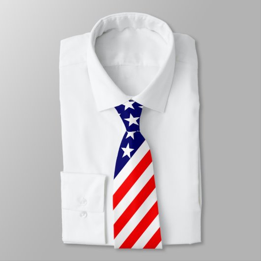CRAVATE du drapeau américain (Attaché)