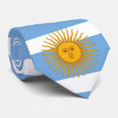 Cravate du drapeau argentin (Roulé)