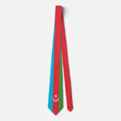 Cravate du drapeau azerbaïdjanais (Azerbaïdjan) (Devant)