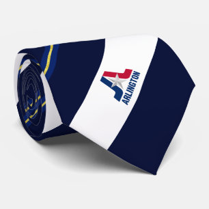 Cravate du drapeau de la ville d'Arlington (Texas)