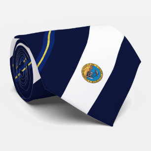 Cravate du drapeau de la ville de Bullhead (Arizon