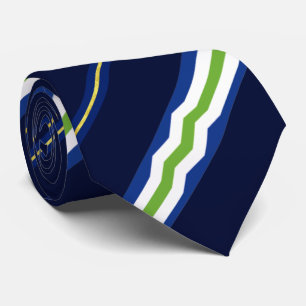 Cravate du drapeau de la ville de Burlington (Verm