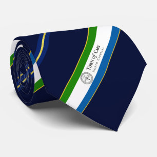 Cravate du drapeau de la ville de Cary (Caroline d