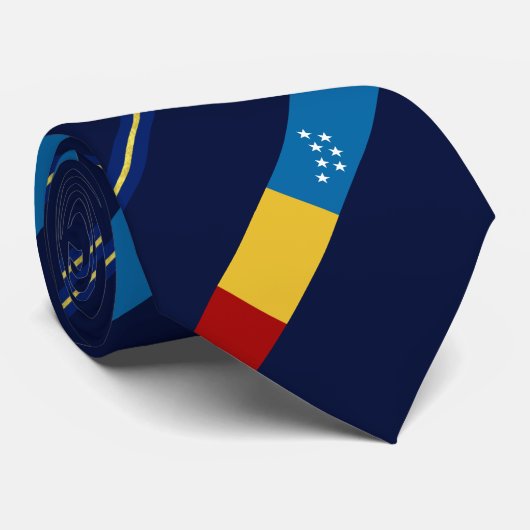 Cravate du drapeau de la ville de Durham (Caroline (Roulé)
