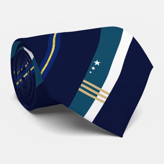 Cravate du drapeau de la ville de Fargo (Dakota du (Roulé)