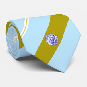 Cravate du drapeau de la ville de Hoboken (New Jer
