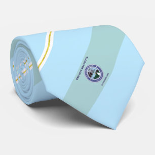 Cravate du drapeau de la ville de Laurel (Mississi