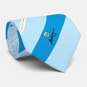 Cravate du drapeau de la ville de Madison (Mississ