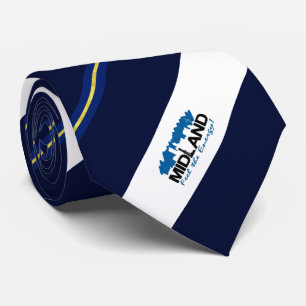 Cravate du drapeau de la ville de Midland (Texas)