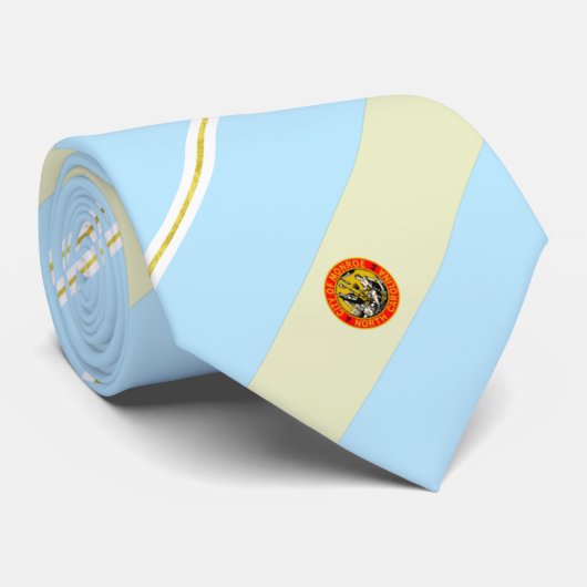 Cravate du drapeau de la ville de Monroe (Caroline (Roulé)