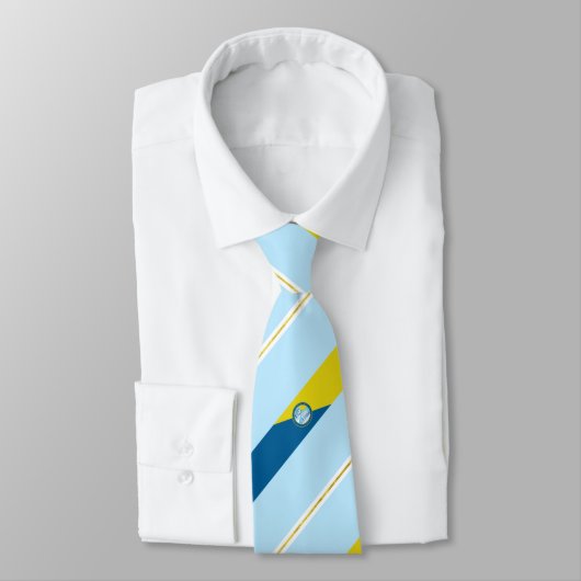 Cravate du drapeau de la ville de père Noël Ana (C (Attaché)